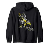 Batman Panel Portrait and Batmobile Sweat à Capuche