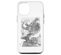 Batman Pencil Batarang Throw Illustration Coque pour iPhone 12/12 Pro