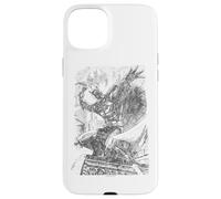 Batman Pencil Batarang Throw Illustration Coque pour iPhone 15 Plus