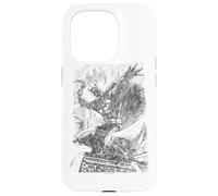Batman Pencil Batarang Throw Illustration Coque pour iPhone 15 Pro