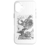 Batman Pencil Batarang Throw Illustration Coque pour iPhone 16 Plus