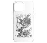Batman Pencil Batarang Throw Illustration Coque pour iPhone 16 Pro Max