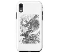 Batman Pencil Batarang Throw Illustration Coque pour iPhone XR