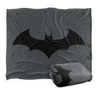 BATMAN - Plaid Ultra Doux au Toucher avec Logo 152 x 127 cm