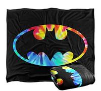 BATMAN - Plaid Ultra Doux au Toucher avec Logo 152 x 127 cm