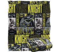 BATMAN - Plaid Ultra Doux Silky Touch 152 x 127 cm