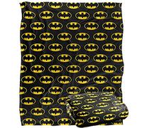BATMAN - Plaid Ultra Doux Silky Touch 152 x 127 cm