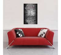 Batman - Poster - Arkham Origins - Carte + 1 paquet de tesa Powerstrips® - contenu 20 pièces