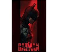 Batman - Poster "Out Of The Shadows" BS3208 (91,5 cm x 61 cm) (Schwarz/Rot)