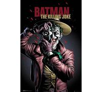 Batman Poster The Killing Joke Joker (61 x 91,5 cm) + coffret cadeau blanc prêt à offrir.