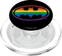 Batman Pride Rainbow Logo PopSockets PopGrip pour MagSafe