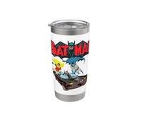 Batman | Produit officiel vintage DC Comics | WBUBTM03 Gobelet isotherme en acier inoxydable double paroi