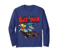 Batman | Produit Officiel Vintage DC Comics | WBUBTM03 Manche Longue