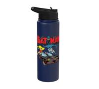 Batman | Produit officiel vintage DC Comics | WBUBTM03 Stainless Steel Insulated Water Bottle
