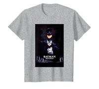 Batman Returns Batman Catwoman Penguin Poster T-Shirt, Enfant, Gris Chiné, 2 Ans