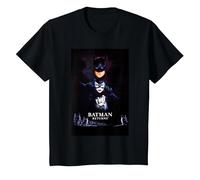 Batman Returns Batman Catwoman Penguin Poster T-Shirt, Enfant, Noir, 10 Ans