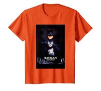 Batman Returns Batman Catwoman Penguin Poster T-Shirt, Enfant, Orange, 10 Ans