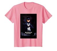 Batman Returns Batman Catwoman Penguin Poster T-Shirt, Enfant, Rose, 2 Ans