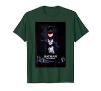 Batman Returns Batman Catwoman Penguin Poster T-Shirt, Homme, Vert Forêt, S