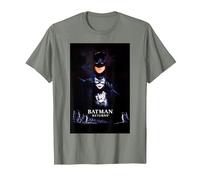 Batman Returns Batman Catwoman Penguin Poster T-Shirt, Homme, Vert Kaki chiné, XL