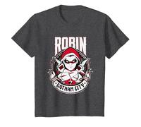 Batman Robin Gotham City T-Shirt, Enfant, Chiné Foncé, 2 Ans