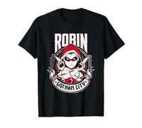 Batman Robin Gotham City T-Shirt, Homme, Noir, 6XL