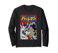 Batman Robin Kanji Run Red Burst Manche Longue