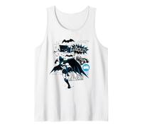Batman Running Black and Blue Kanji Débardeur