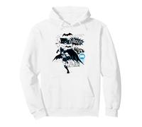 Batman Running Black and Blue Kanji Sweat à Capuche