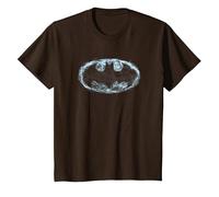 Batman Smoke Signal Logo T-Shirt, Enfant, Marron, 12 Ans