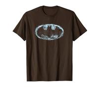 Batman Smoke Signal Logo T-Shirt, Homme, Marron, M