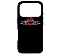 Batman Steel Flames Logo Coque pour iPhone 17 Pro