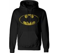 Batman - Sweat à capuche homme/femme unie HE1276 (L) (Noir/Jaune)