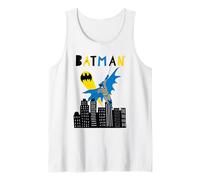 Batman Swinging Over City Débardeur