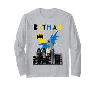 Batman Swinging Over City Manche Longue