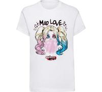 Batman - T-shirt "Mad Love" pour homme/femme unie HE170 (M) (Blanc)