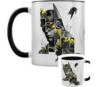 Batman Tasse 80th Anniversary Intérieur de couleur noire blanc Blanc G