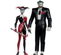 Batman: The Animated Series DC Direct - Figurines Harley Quinn & The Joker (Mad Love) (Gold Label) 18 cm
