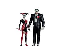 McFarlane Toys - Batman : The Animated Series Harley Quinn et Le Joker (Mad Love Lot de 2) Figurines 15,2 cm Label Or