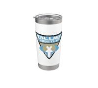 Batman: The Brave and the Bold Blue Beetle Shield Gobelet isotherme en acier inoxydable double paroi