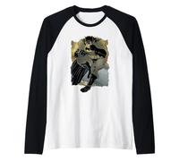 Batman The Dark Knight Returns Leaping Manche Raglan