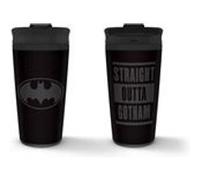 BATMAN-TOUT DROIT SORTI DE GOTHAM MUG METAL 450ML Noir G