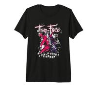 Batman Two Face Double Sided Terror T-Shirt Haut de Gamme