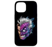 Batman Two-Face Just Face Coque pour iPhone 15