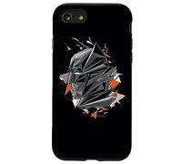 Batman v Superman Bat Head Tech Coque pour iPhone SE (2020) / 7/8