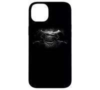 Batman v Superman Black & White Logo Coque pour iPhone 14 Plus
