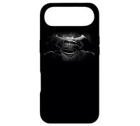 Batman v Superman Black & White Logo Coque pour iPhone Air