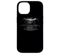 Batman v Superman Black & White Title Logo Coque pour iPhone 14