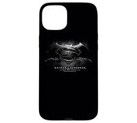 Batman v Superman Black & White Title Logo Coque pour iPhone 15 Plus