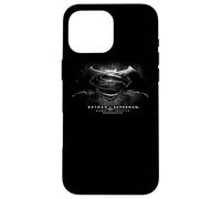 Batman v Superman Black & White Title Logo Coque pour iPhone 16 Pro Max